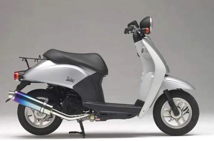 【 Realize トゥデイ TODAY バイクマフラー BA-AF61 2002年～2007年モデル対応 22Racing Ti チタン マフラー 】 ブルーカラー バイク用品 バイク用 バイクパーツ フルエキ フルエキゾースト カスタム パーツ ドレスアップ 交換 社外品 説明書付 Today｜Nattyworks店 23,175円