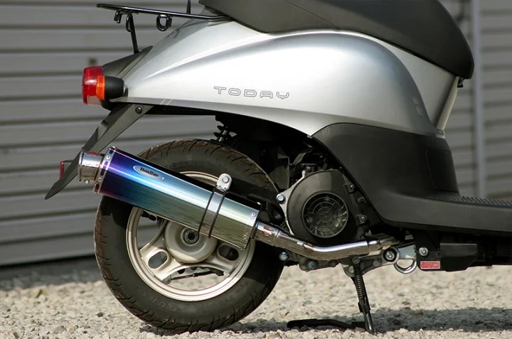 楽天市場】Realize トゥデイ TODAY バイクマフラー JBH-AF67 22Racing