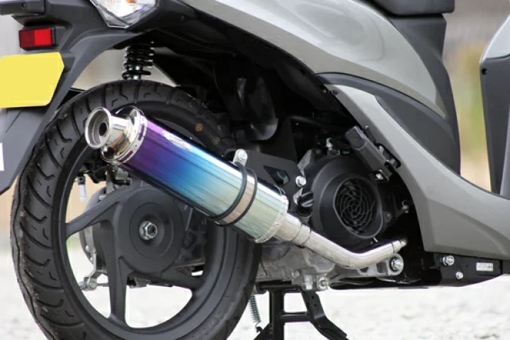 楽天市場】Realize Dio110 ディオ110 バイクマフラー EBJ-JF31