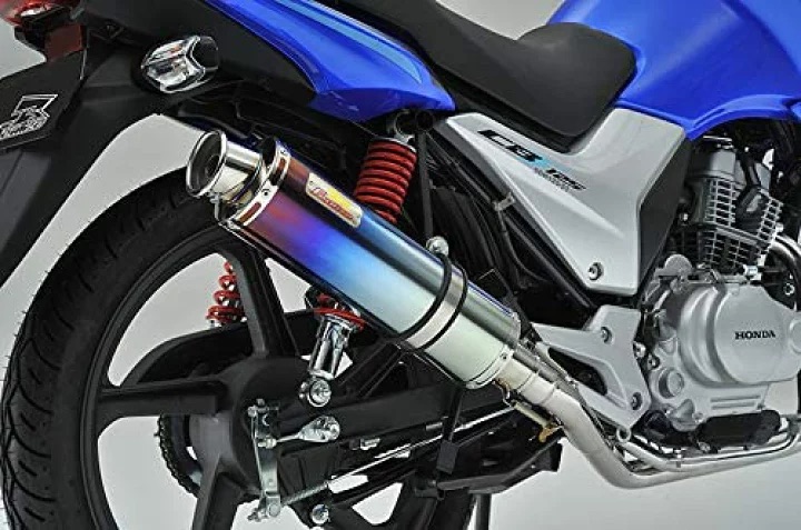 【 Realize CBF125 バイクマフラー PCJ71 PCJ72 22Racing Ti チタン マフラー 】 バイク用品 バイク用 バイクパーツ フルエキ フルエキゾースト カスタム パーツ ドレスアップ 交換 社外品 説明書付 リアライズ ホンダ｜Nattyworks店