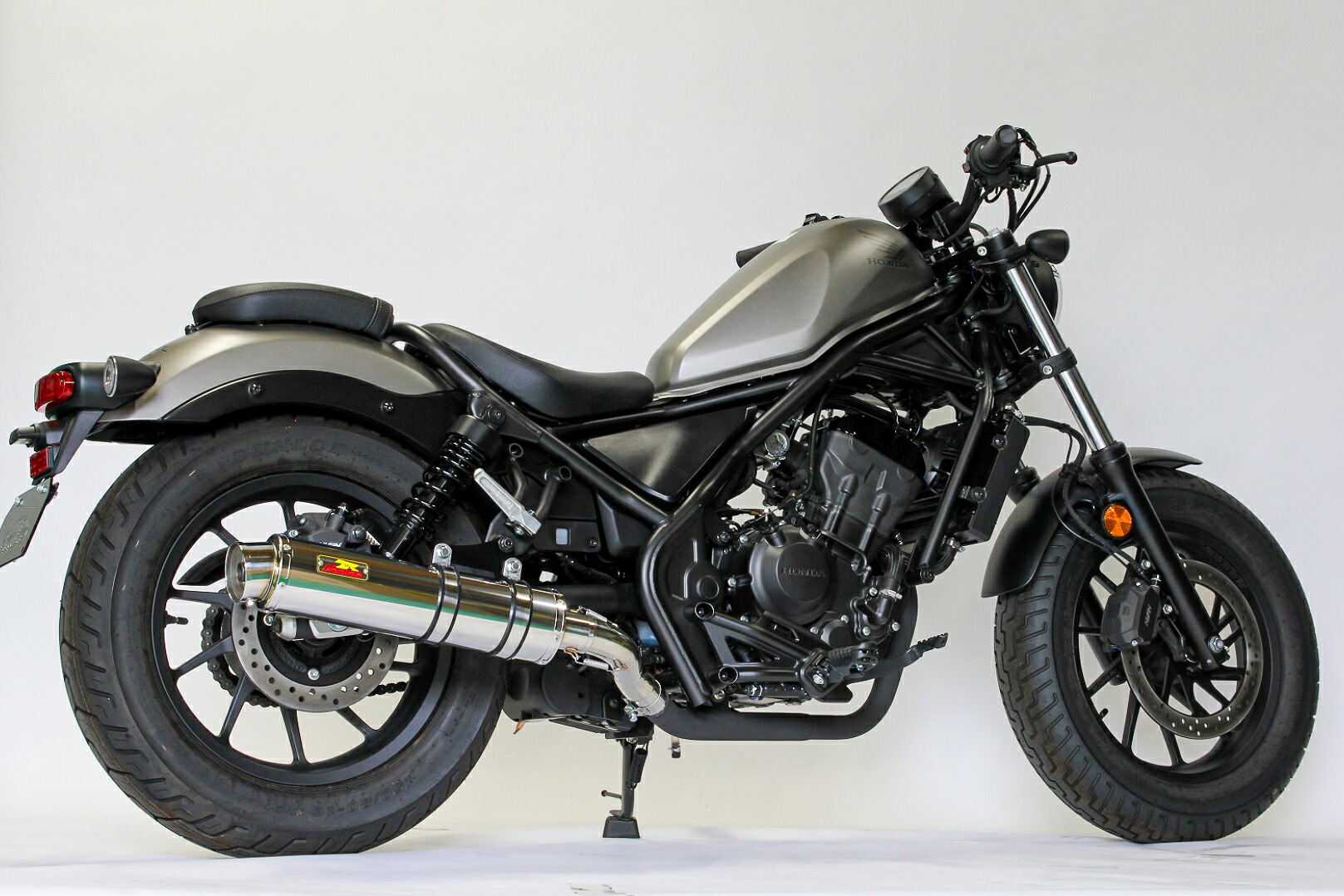 【国内メーカー Realize】 ホンダ レブル250 ( 2BK-MC49 ) Realize 製 アリア スリップオン マフラー ステンレス サイレンサー スラッシュエンド (Type S) 2017年～2020年 説明書付 HONDA MC49 Rebel レブル250 バイク カスタム パーツ リアライズ 日本製 国産 Made in Japan 18,177円