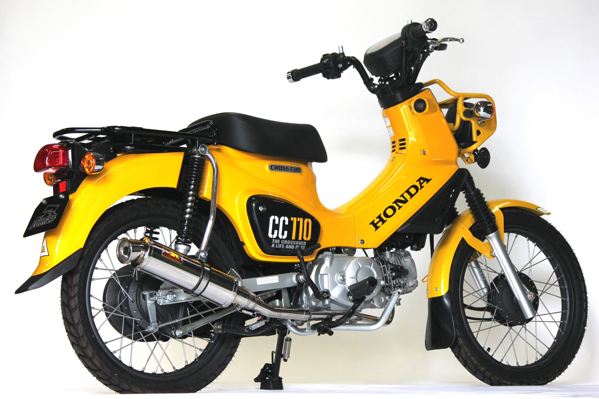 【国内メーカー Realize】 ホンダ クロスカブ110 (2BJ-JA45) 2018年~2021年対応 Realize エンプレス ダウン マフラー ステンレス サイレンサー 説明書付き HONDA CrossCub110 クロスカブ JA45 バイク カスタム パーツ リアライズ 日本製 国産 Made in Japan|Nattyworks店