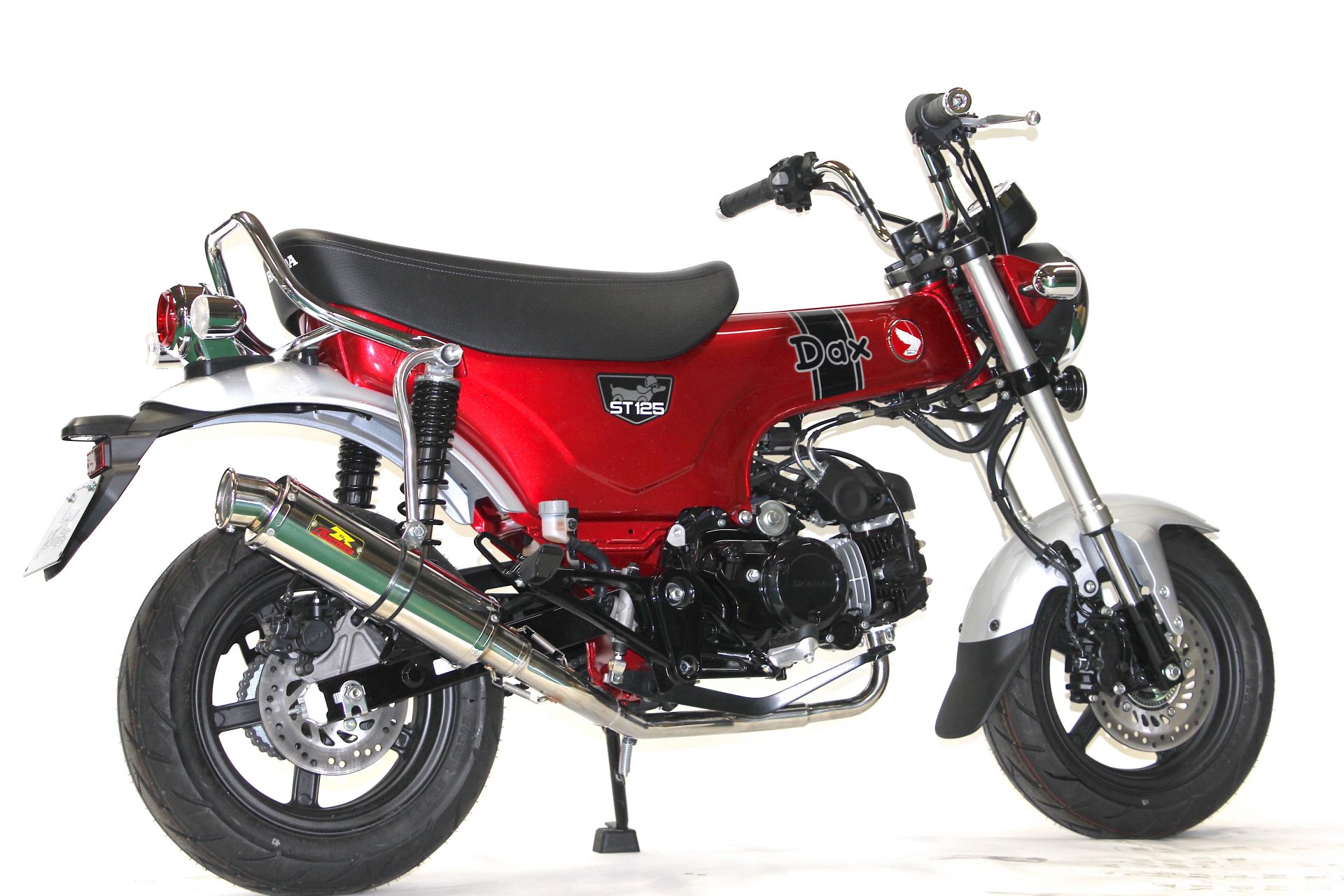 【国内メーカー Realize】 ホンダ DAX125 (8BJ-JB04/8BJ-JB06) 2022年~対応 Realize エンプレス ダウン マフラー ステンレス サイレンサー 説明書付き HONDA ダックス125 JB04 バイク カスタム パーツ リアライズ 日本製 国産 Made in Japan|Nattyworks店