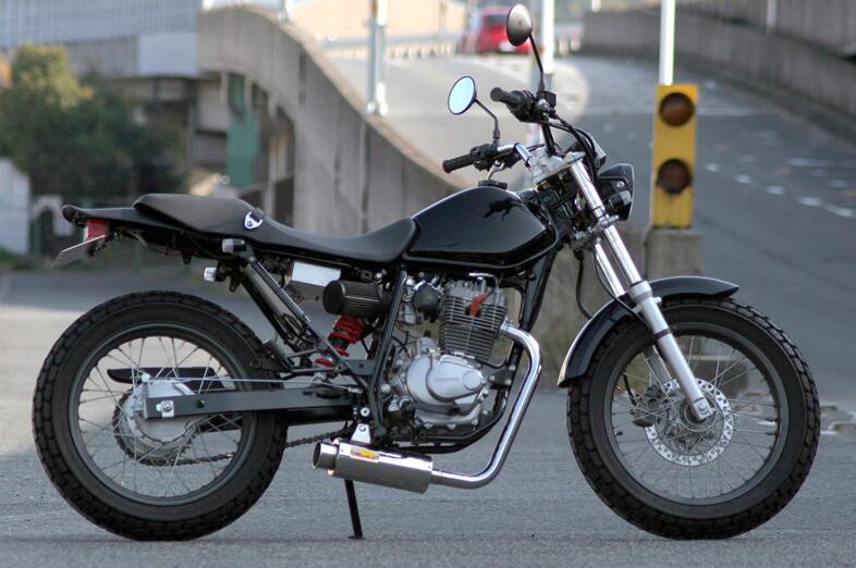 【国内メーカー Realize 製】 ホンダ FTR223 (BA-MC34/JBK-MC34) 2000年～2007年モデル対応 100φ 砲弾 ステンレス マフラー Type2 エキパイ 2曲げ カスタム バイク パーツ FTR MC34 リアライズ 日本製 国産 Made in Japan