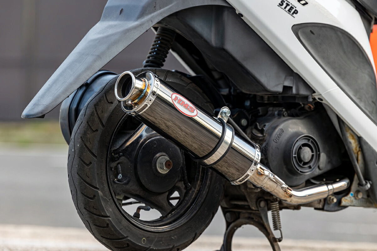 アドレスV50 (2BH-CA4BA / JBH-CA4BA ) HMS製 B2Xマフラー ブラックサイレンサー 2015年~2025年モデル対応 ステンレス スズキ バイク パーツ カスタム nat-020|Nattyworks店