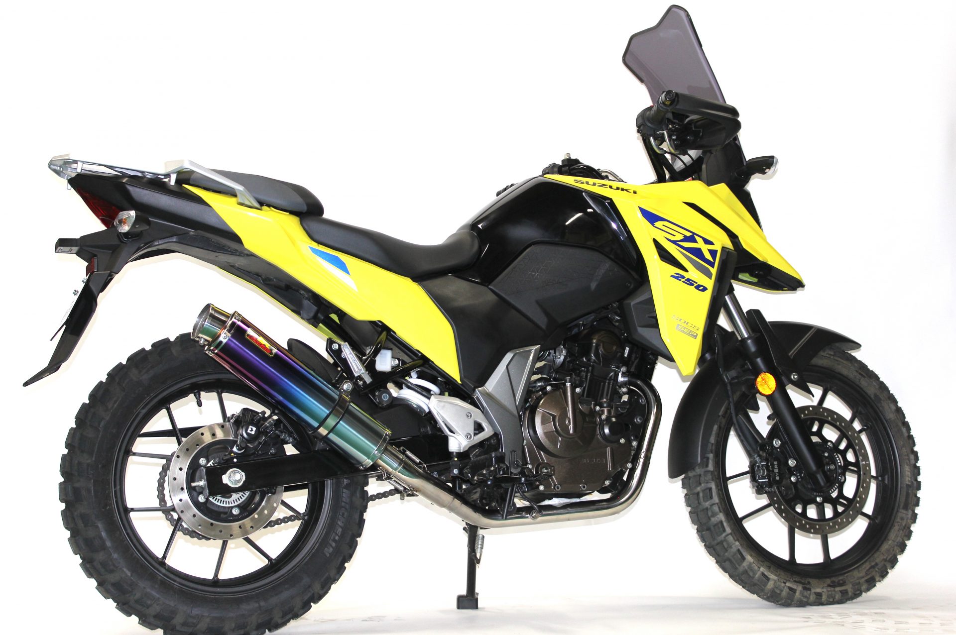 【国内メーカー Realize】 スズキ Vストローム250SX ( 8BK-EL11L ) Realize アリアフルエキゾースト マフラー チタン サイレンサー スラッシュエンド (Type S) 2023年～対応 説明書付 SUZUKI V-STROM 250SXバイク カスタム パーツ リアライズ 日本製 国産 Made in Japan