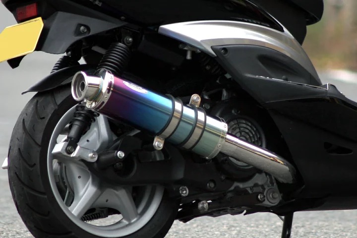 Realize バイクマフラー Amazon | Realize シグナスX SR バイクマフラー 4型 5型 EBJ-SEA5J 2BJ