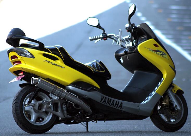 た*か様 マジェスティ 125 コマジェ125 社外マフラー 楽天市場】HMS ヤマハ マジェスティ125 (5CA) バイクマフラー (キャブ