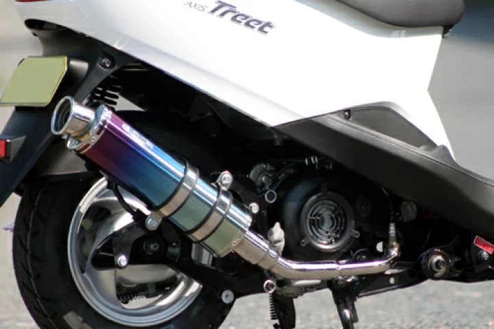 楽天市場】Realize アクシストリート バイクマフラー EBJ-SE53J XC125E