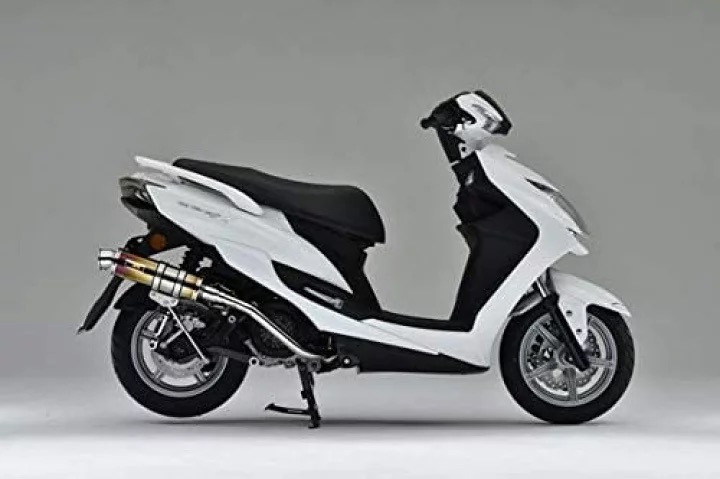 【国内メーカー Realize】 ヤマハ シグナスX SR 4型 5型 ( EBJ-SEA5J / 2BJ-SED8J ) Realize 製 ブリンク SUS マフラー チタン サイレンサー 説明書付 バイク カスタム パーツ CYGNUS-X シグナス SEA5J SED8Jリアライズ 国産 日本製 Made in Japan
