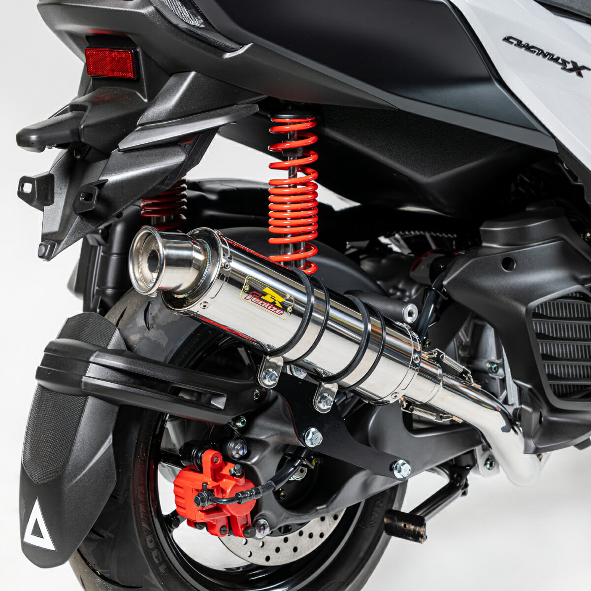 【国内メーカー Realize】ヤマハ CYGNUS X 7型 8BJ-SEM5J Realize 製 ブリンク ステンレス マフラー 説明書付き カスタム バイク パーツ シグナスX シグナス125 シグナス リアライズ 国産 日本製 Made in Japan|Nattyworks店