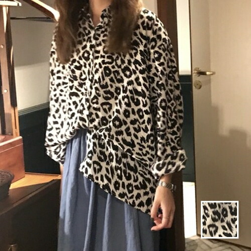 総説で与え 韓国 モード レディース トップス ブラウス ジャージ 韓国 商秋 冬期 心地好い お取り寄せ Ptxc5 オルチャン ファッション コーデ 判り易い 定番 セレカジ 費用 30代 40代 21 オーバーサイズ 炎節ワンピース レオパード 豹 ヒョウ人となり ワイルド