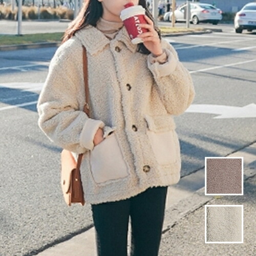 Mottomo Shinrai レビューでプレゼント 韓国 ファッション レディース アウター ムートン ファーコート 韓国 秋 冬 カジュアル お取り寄せ Ptxl815 オルチャン ファッション コーデ シンプル 定番 セレカジ 代 30代 40代 22 ステンカラー ボアジャケット