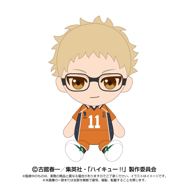 楽天市場】ハイキュー!! Chibiぬいぐるみ 月島 蛍 ぬい撮り