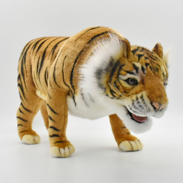 HANSA トラ ぬいぐるみ スツール 実物大 楽天市場】ハンサ HANSA 椅子 スツール トラ 76cm TIGER STOOL 耐荷重