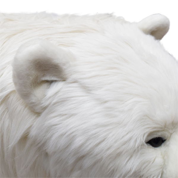 特別価格 107cm ハンサ Hansa リアルぬいぐるみスツールシロクマ ぬいぐるみ Www Purepowder Com
