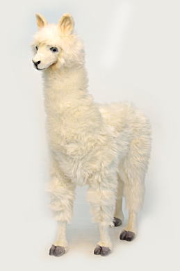楽天市場】ケーセン Koesen ぬいぐるみ アルパカ 白 : 木のおもちゃ
