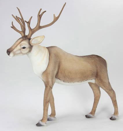 ハンサ【HANSA】リアルアニマル ぬいぐるみ トナカイ 85cm|ナチュラルウェルネス