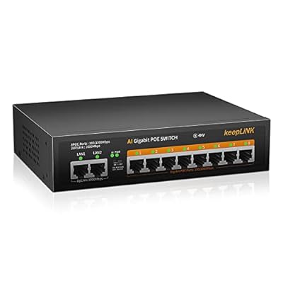 keepLiNK 全8ポート10G対応スイッチングハブ Amazon.co.jp: keepLiNK 8ポートスイッチングハブ 10Gbps対応
