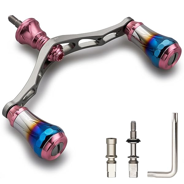 楽天市場】V2.0 95mm リール ハンドル 20mm ハンドルノブ 搭載 シマノ