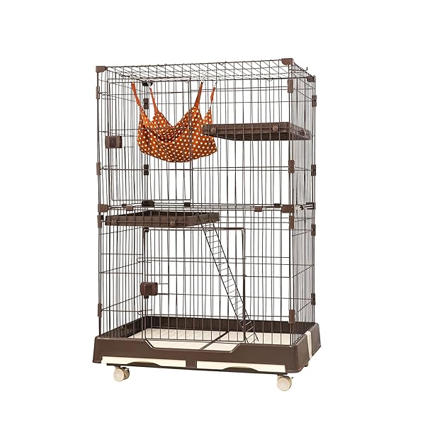 楽天市場】Shinyever 猫 ケージ 猫ケージ キャットケージ 猫ゲージ 2段