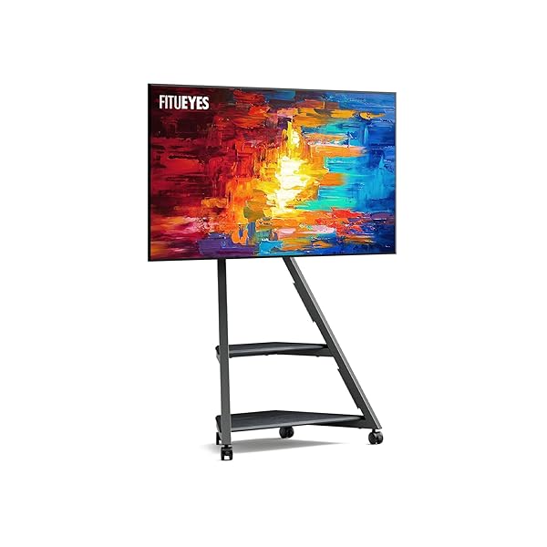 DESIGN テレビ受像機照明ランプ キャスター付き添い人 壁寄せ 32 43 50 55 60 65in相応う 置き目印字機 隅っこテレビ受像機台 有線テレビ管理すること 民族大移動式 ひな型 高さ自然調整 首商い口 室内装飾 安定した性 エッフェルシリーズ 黒いこと
