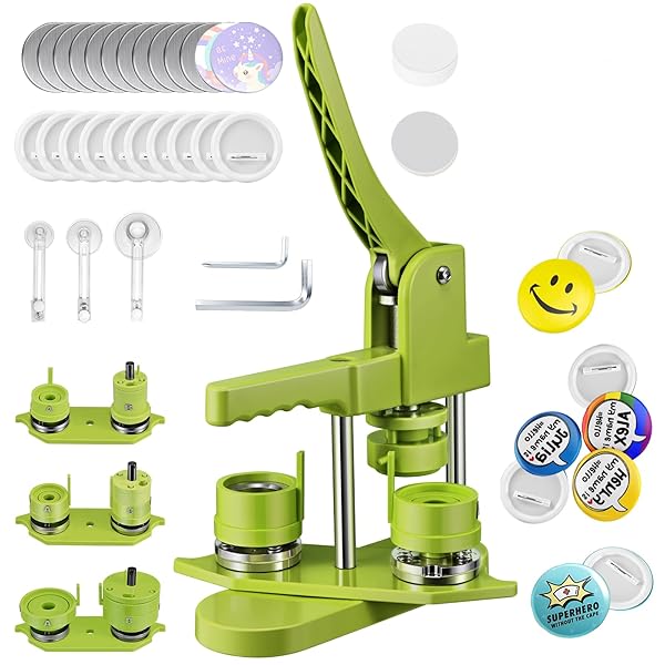 楽天市場】缶バッジマシーン 【2024革新磁気吸着回転】 25mm 32mm 58mm