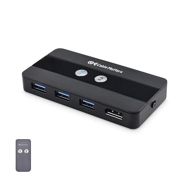 8K KVM DisplayPort 取り替えっこ 2台マイコン用 1X DisplayPort 1.4 3X USB 3.0界面 8K 60サイクル/4K 120サイクル 5Gbps 手動うつり変わり器 遠隔操作付き添い人 FreeSync/G-SYNC/HDR相応う
