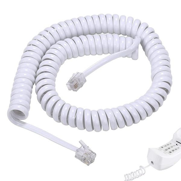 楽天市場】【送料無料】SensaBliss 電話受話器コード 受話器用カール