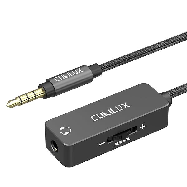 楽天市場】【送料無料】Cubilux 3.5mm音量調整ケーブル、音量調節器