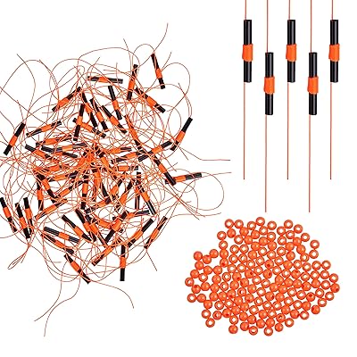 Q211 【大量まとめ売り】海づり用しかけ 釣り針 ウキ止め糸 餌 カゴ タル付おもり 発光ビーズ / 100
