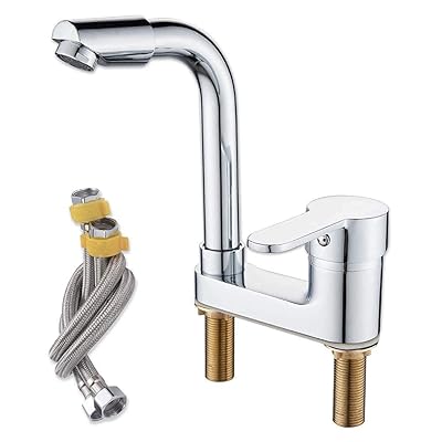 楽天市場】洗面台蛇口 2穴洗面用水栓 洗面台用 洗面水栓 ツーホール式