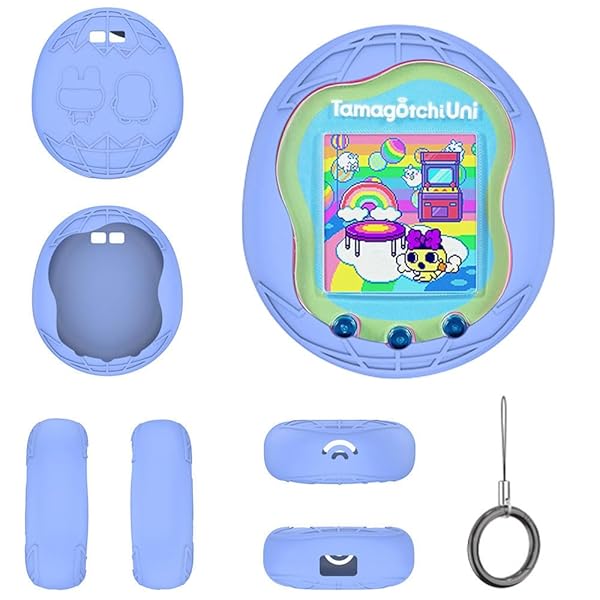 For Tamagotchi Uni ケース たまごっちユニ用シリコンケース かわいい 柔らかい シリコン製 子供画像