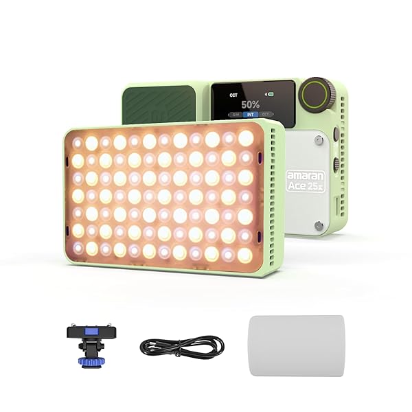 aputure  Ace 25X 25W小型映画化ともし火 両色温 磁気ねばり着く・クイック印行役立つこと付き添い人 1/4螺旋釘穴積み上げる