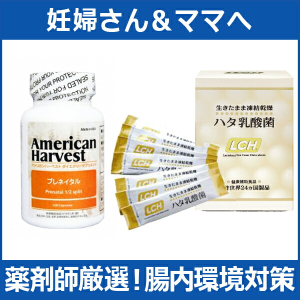 ハタ乳酸菌とプレネイタルの書き割り 菌活 お通じ 腸活 腸内植物相 腸内周囲の状況 善玉菌 懐胎中 含ませる中 マルチヴィタミン 砿物