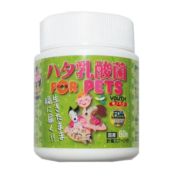 ハタ乳酸菌 FOR PETS 60g ×5個計量スプーン付 Yahoo!フリマ（旧）+