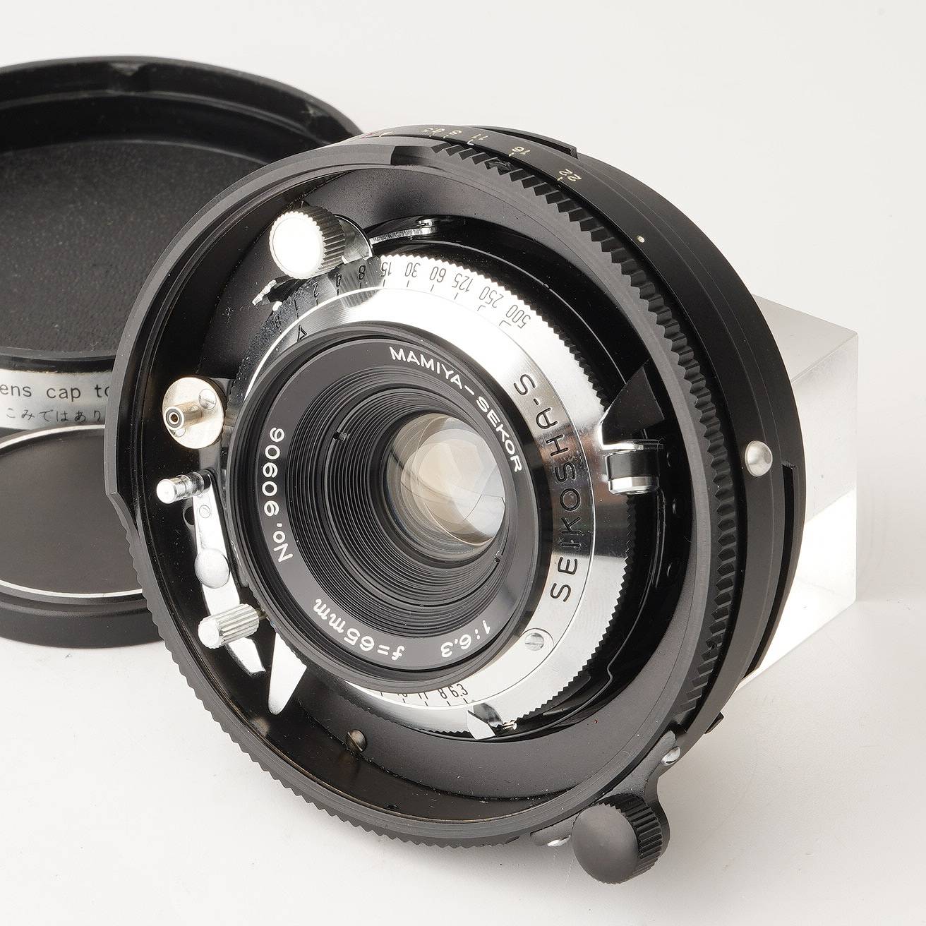 マミヤ Mamiya MAMIYA SEKOR セ電話を掛ける 65粍 F6.3 マミヤプレス用