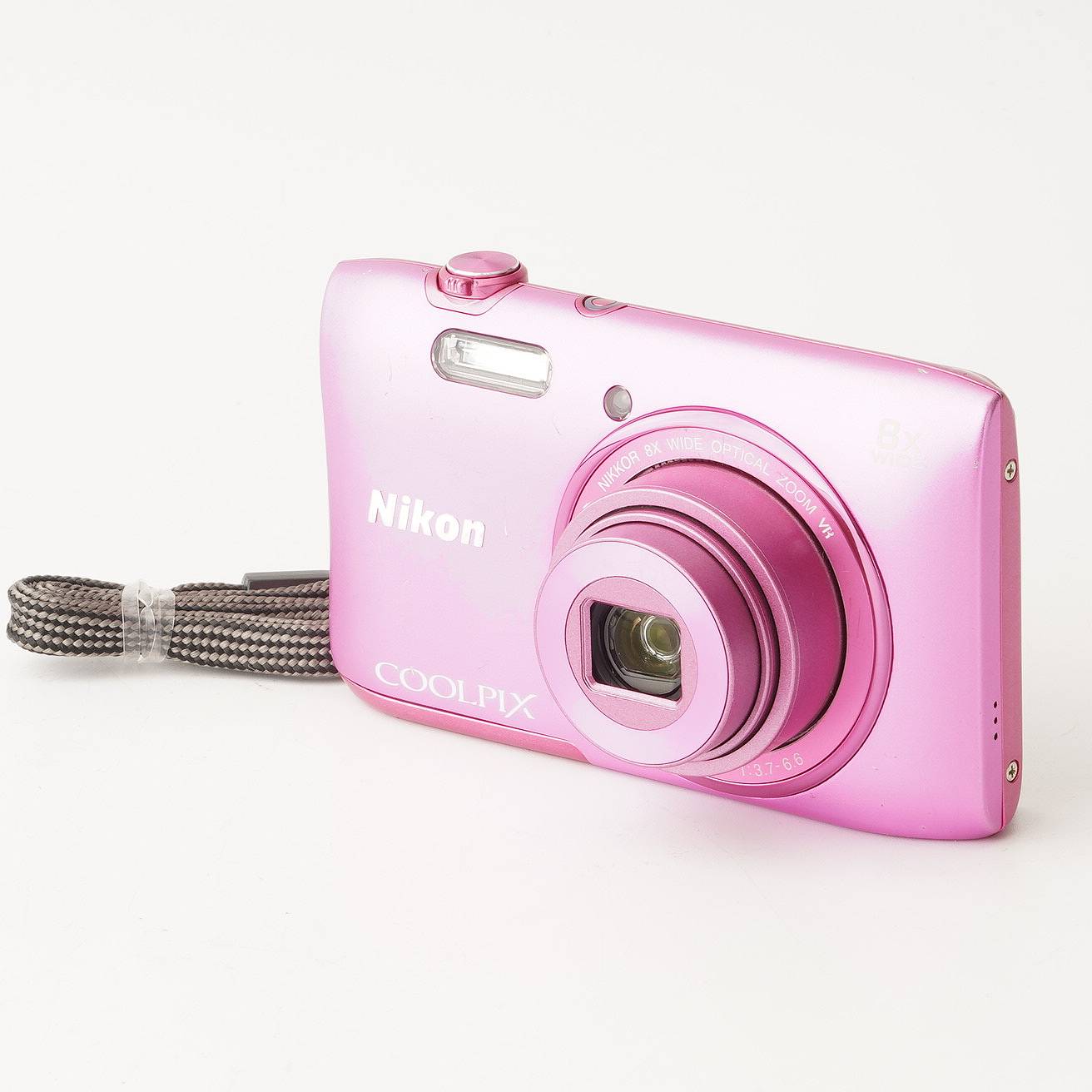 ニコン Nikon COOLPIX S3600 アゼリア サクラ色 8x 広角 光学望遠レンズ