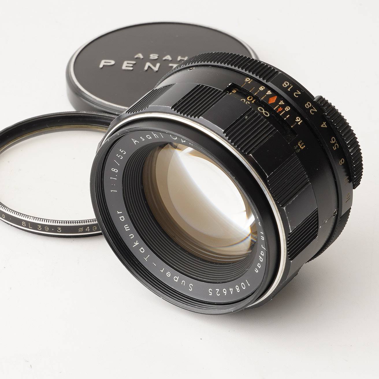 ペンタックス Pentax Asahi スーパータクマー Super Takumar  55粍 f/1.8 前期 M42マウント