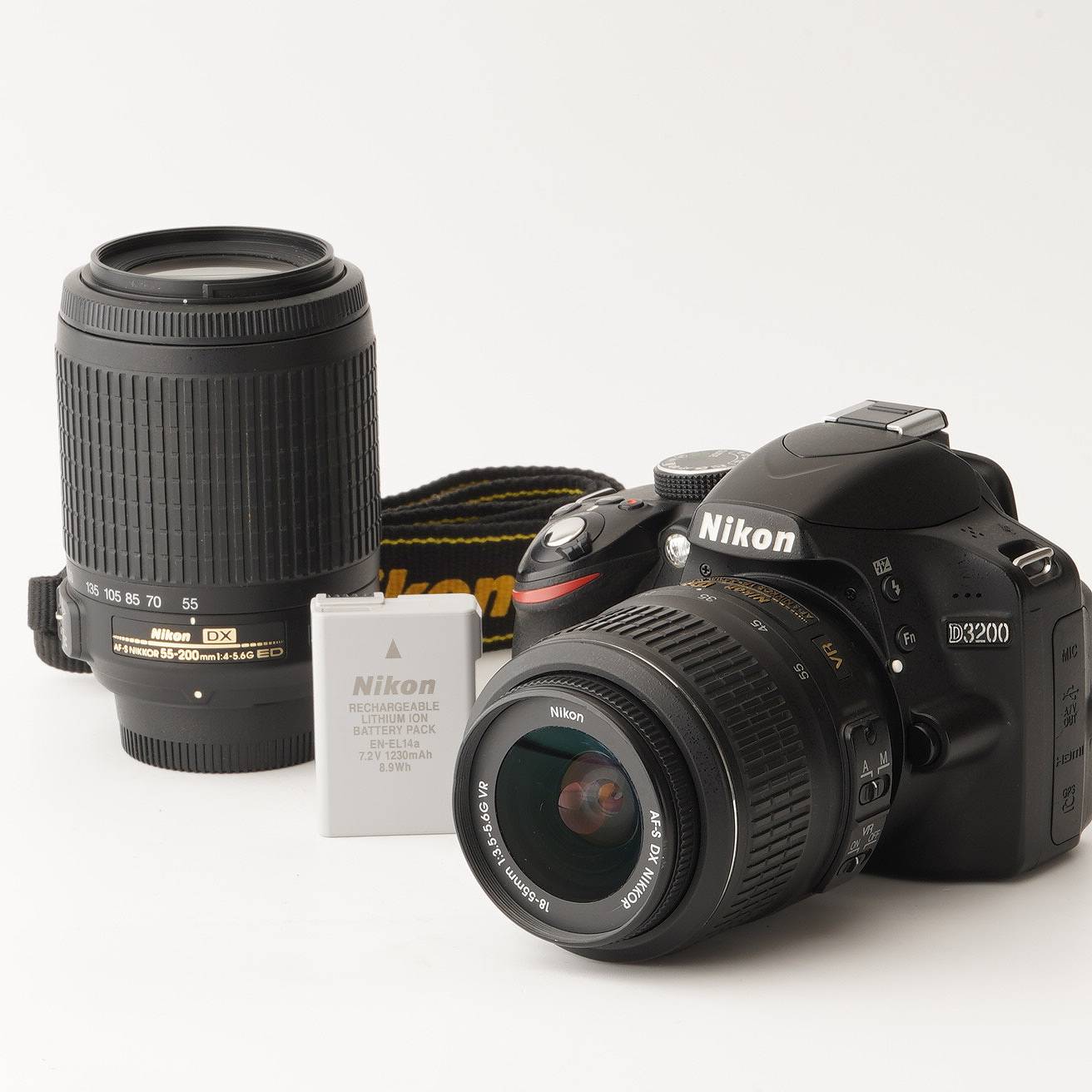 ニコン Nikon D3200 / Nikon DX AF-S NIKKOR 18-55粍 f/3.5-5.6 G /Nikon AF-S NIKKOR 55-200粍 f/4-5.6G ED VR