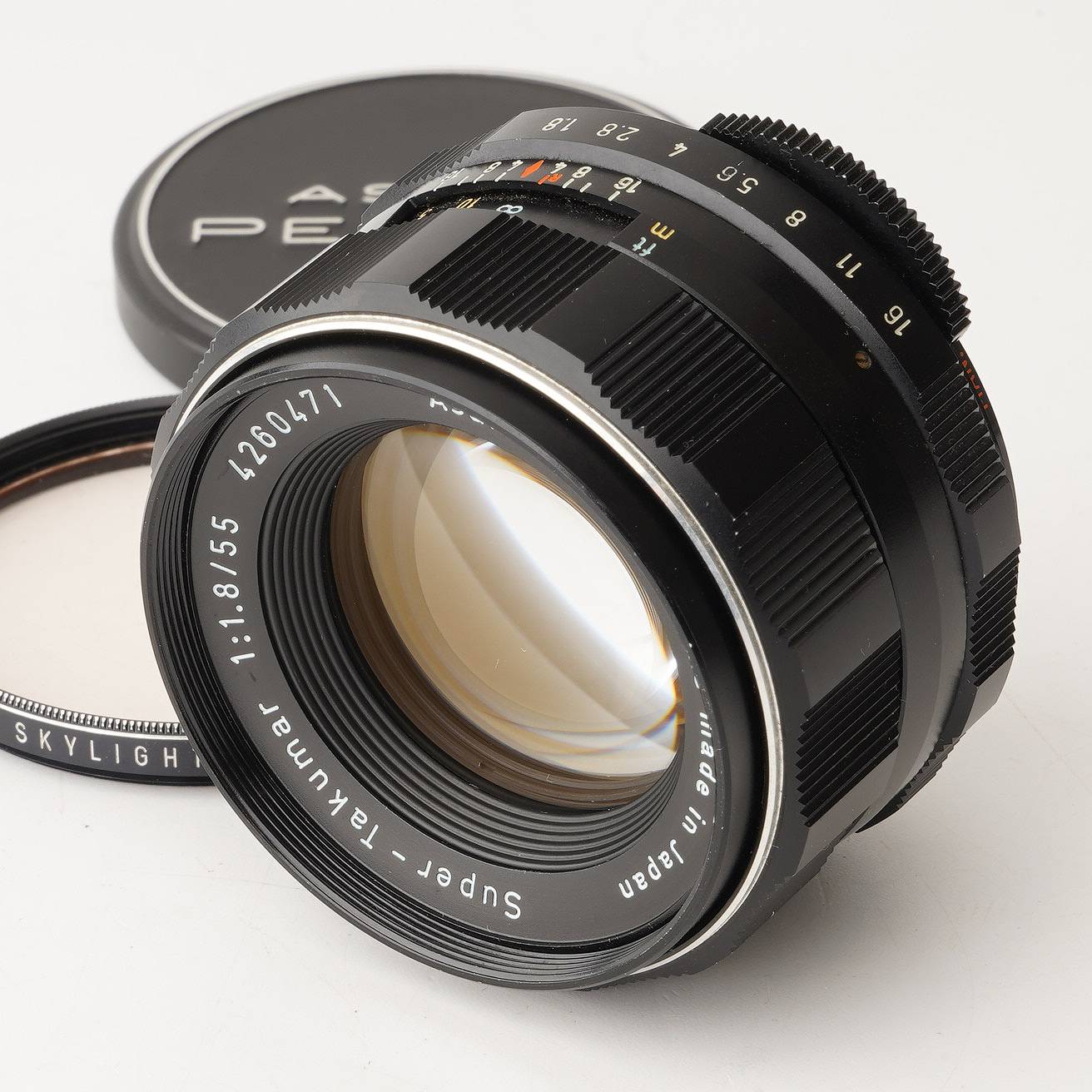 ペンタックス Pentax Asahi スーパータクマー Super Takumar 55粍 F1.8 M42 マウント