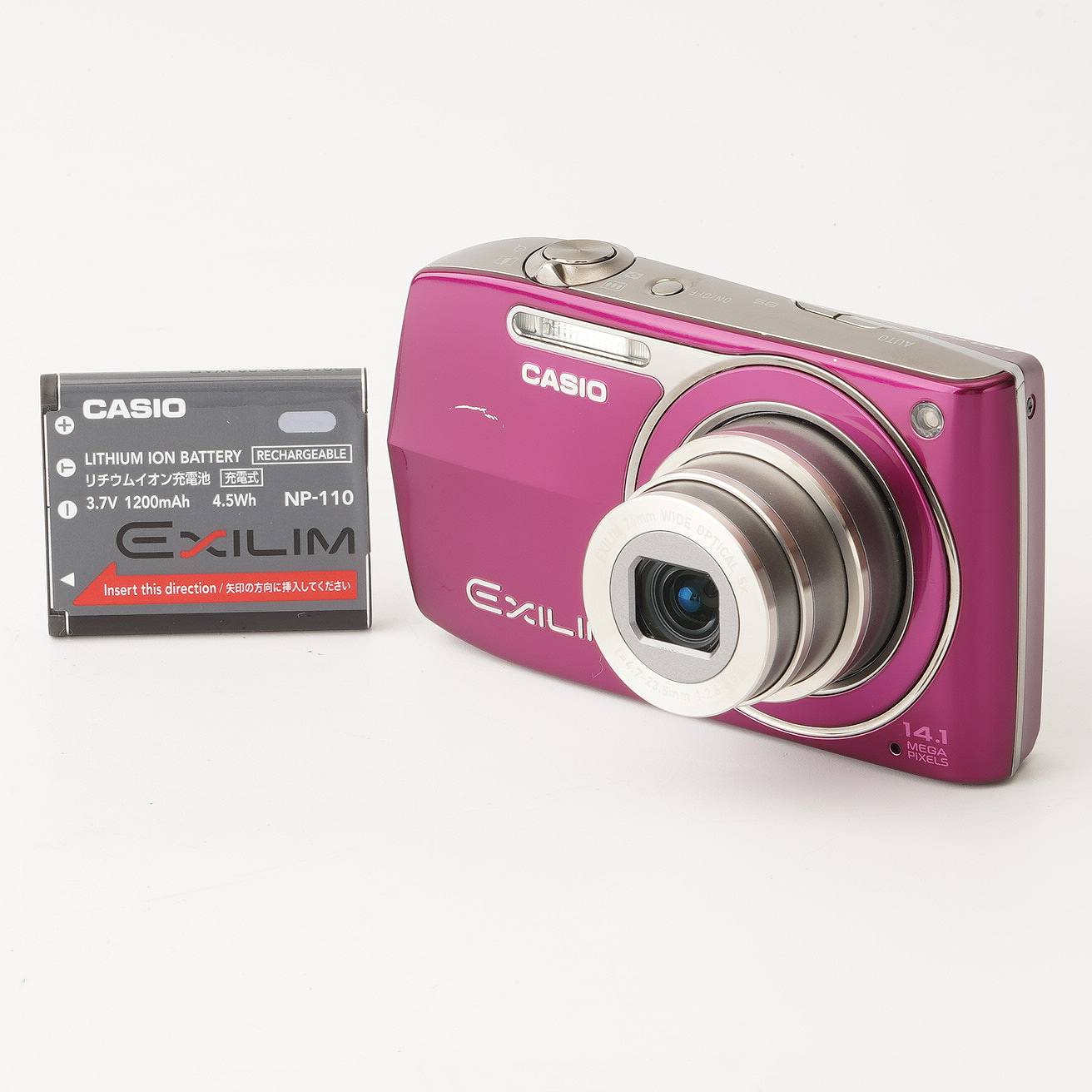 カシオ Casio EXILIM EX-Z2300 パープル 5x コンパクトデジタルカメラ|ナチュラフ