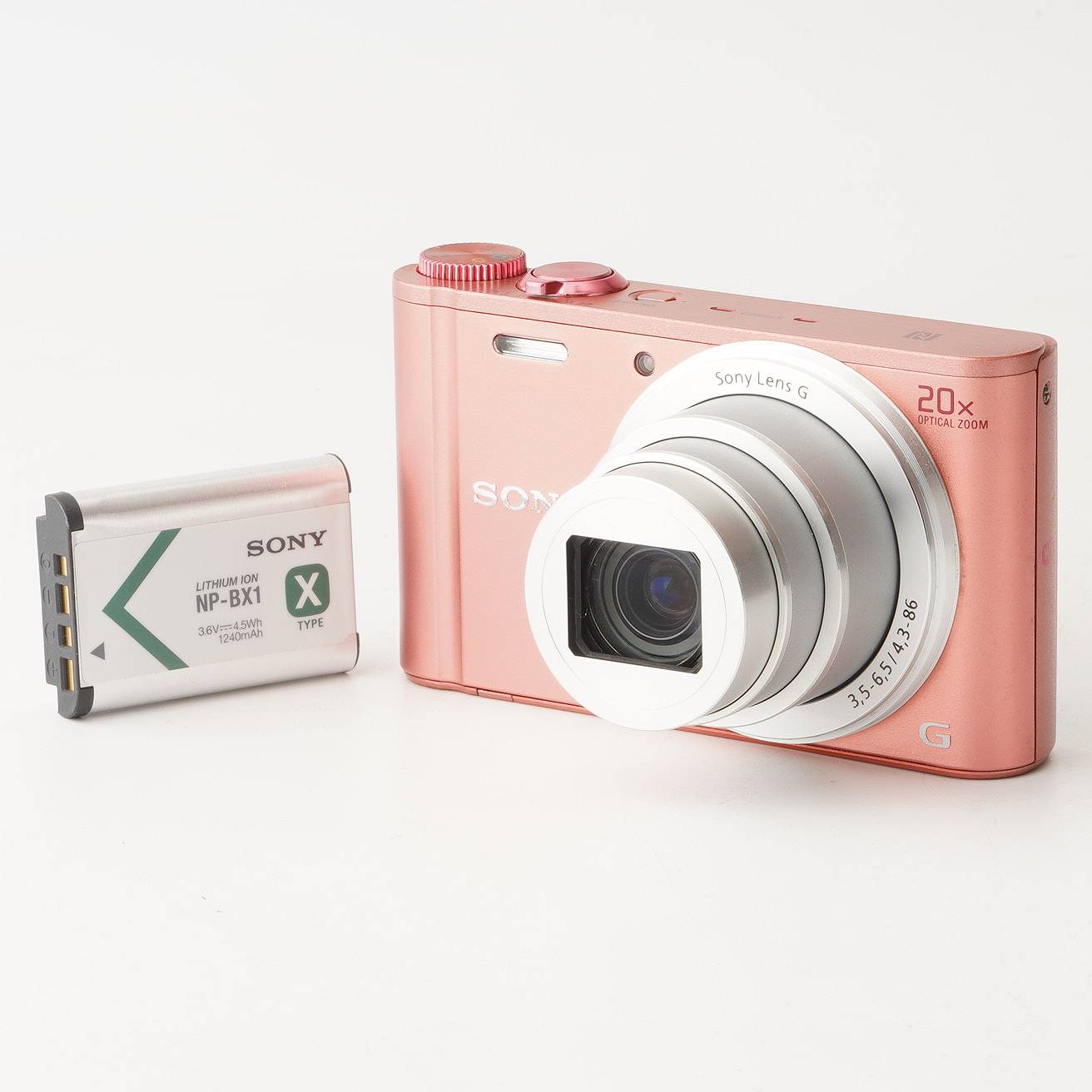 ソニー Sony Cyber-shot DSC-WX350 サクラ色 20x 光学望遠レンズ