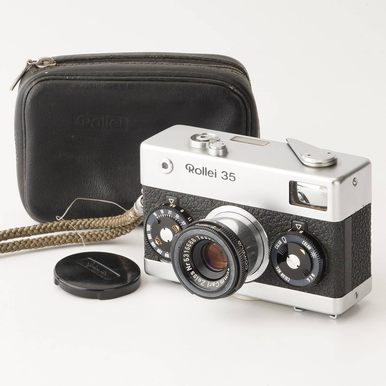 置き目ライ Rollei 35 カールツァイス Carl Zeiss Tessar 40粍 F3.5