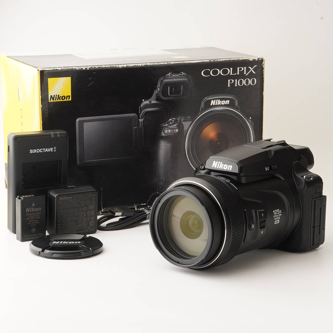 ニコン Nikon COOLPIX P1000 125x 望遠レンズ 4K