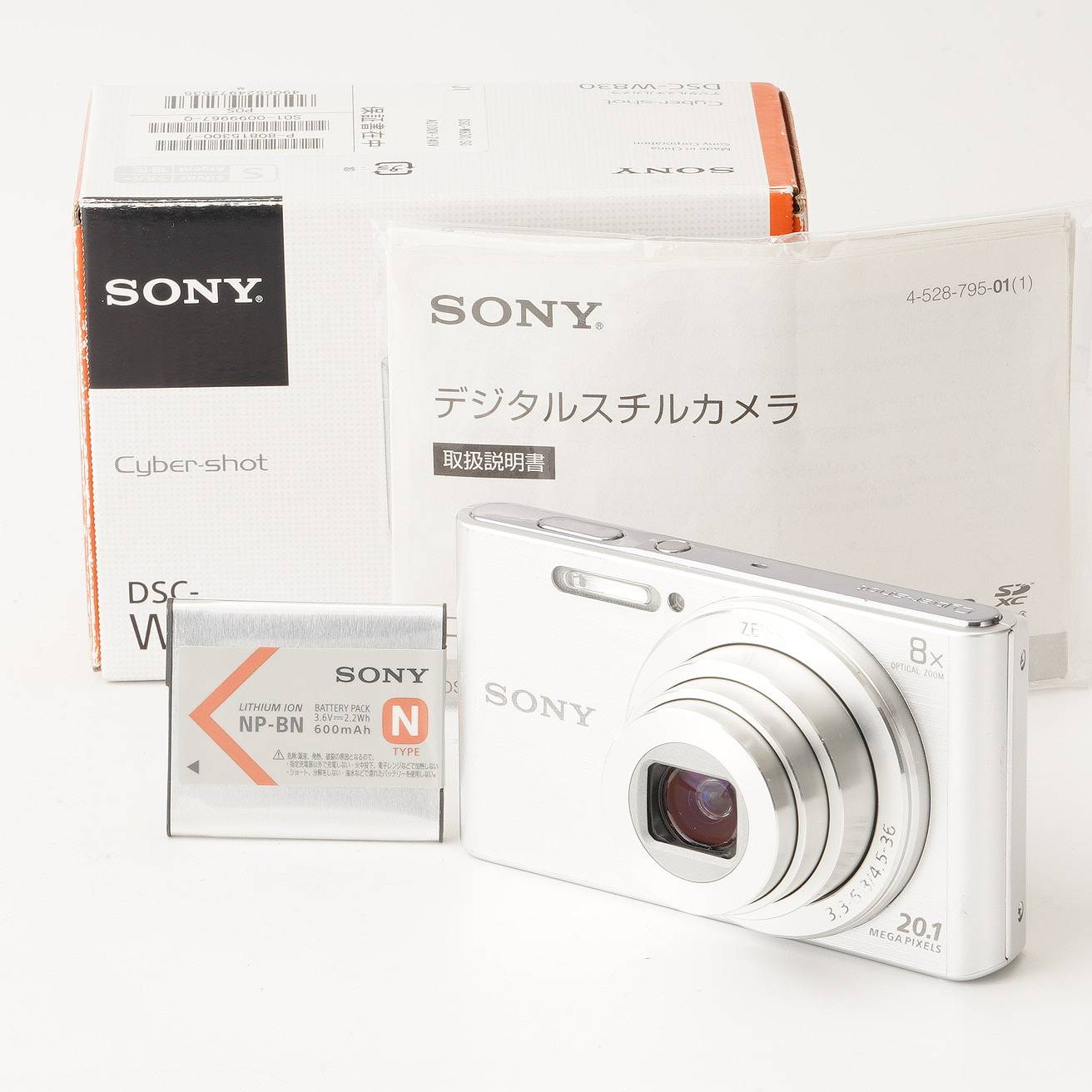 ソニー Sony Cyber-shot DSC-W830 8x 光学望遠レンズ