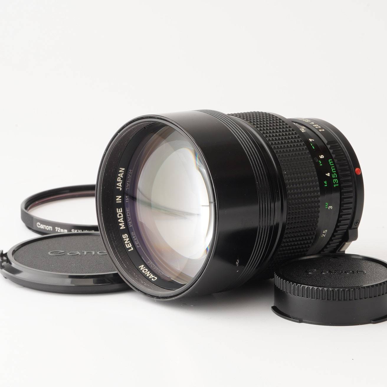 楽天市場】Canon キヤノン 中望遠 単焦点レンズ NEW FD 135mm F2 MF