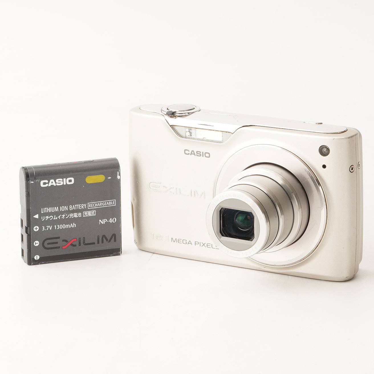 カシオ Casio EXILIM EX-Z450 ゴールド 4x 広角 光学ズーム|ナチュラフ