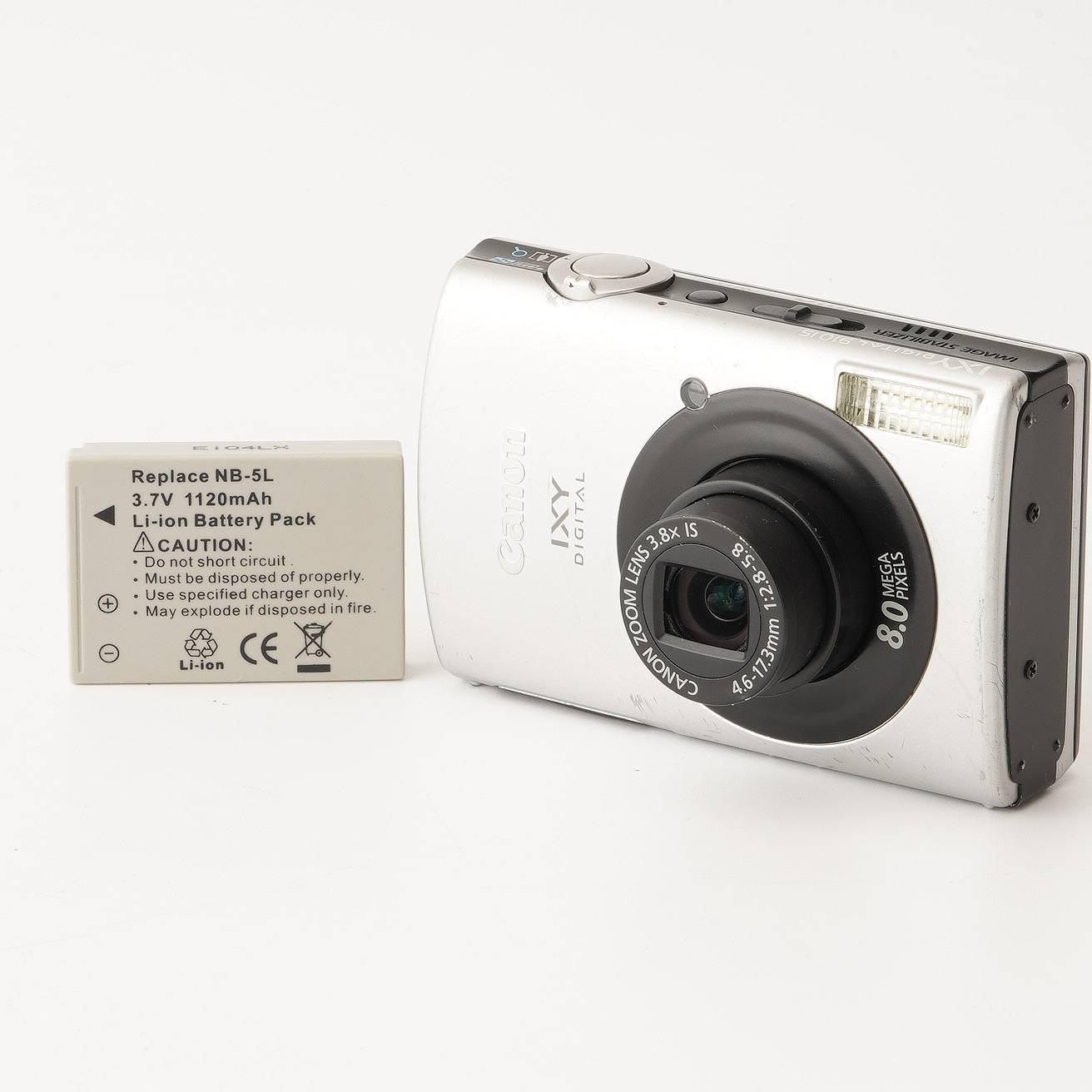 キヤノン Canon IXY DIGITAL 910 IS 3.8x 光学望遠レンズ