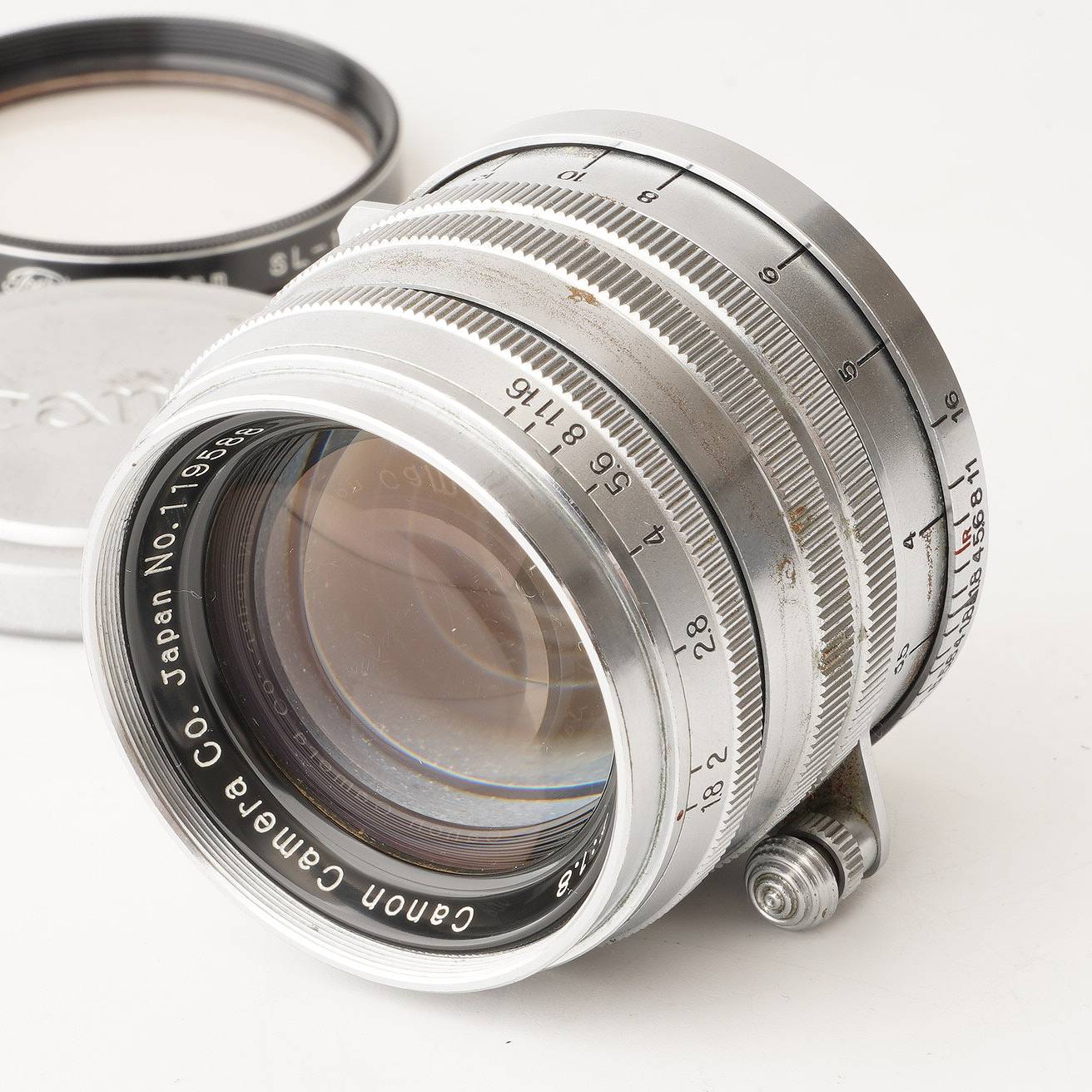 キヤノン Canon 50粍 F1.8 ライカ L39マウント
